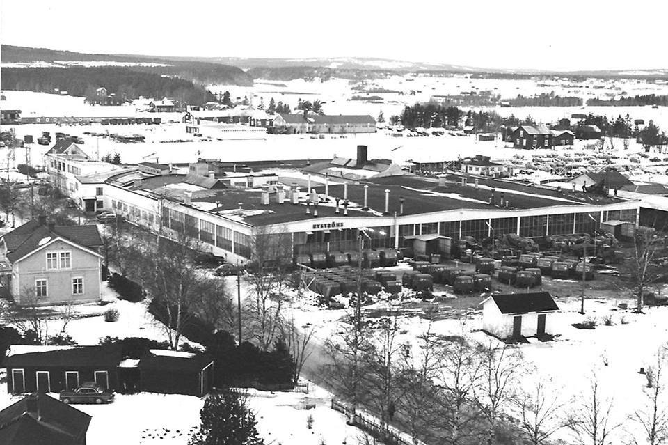 ”Nyströms” på Böleäng, okänt år. Foto: Företagsarkivet Westerbotten.