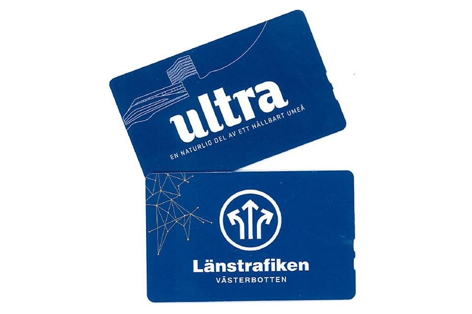 Bild på Ultras och Länstrafikens busskort